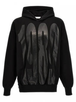 1989 STUDIO - Black 1989 Faded Logo Hoodie (S)