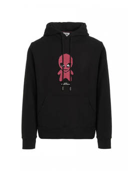 GCDS - Black Weirdo Hoodie (L)