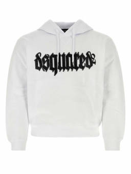 Dsquared2 - White Cotton Hoodie