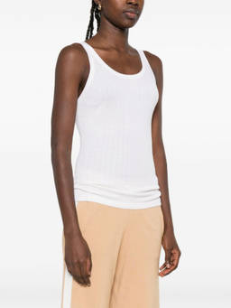 Elisabetta Franchi - Ivory Wool Tank Top (XS)