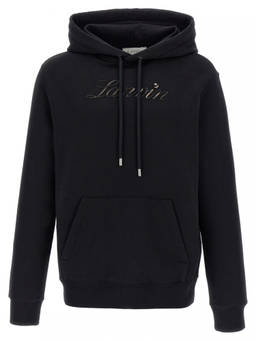 Lanvin - Black Logo Hoodie (S)