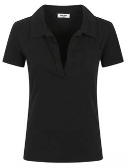 Base - Black Polo T-Shirt