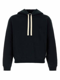 Jil Sander - Black Regular Solid Hoodie