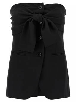 Max Mara - Black Veruska Top