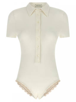 Magda Butrym - White 01 Bodysuit (XS)
