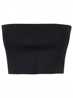 Liviana Conti - Blue Viscose Bandeau Top