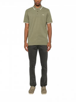 Boss - Green Regular Fit Logo Polo T-Shirt