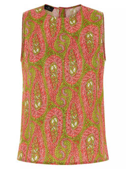 Etro - Multicolour Paisley Foliage Top