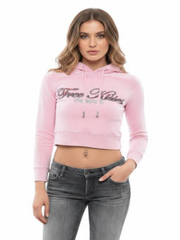 Dsquared2 - Pink Graphic Hood Sweatshirt