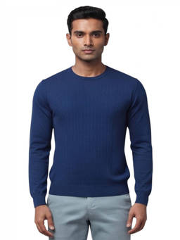 Corneliani - Navy Blue Textured Sweatshirt