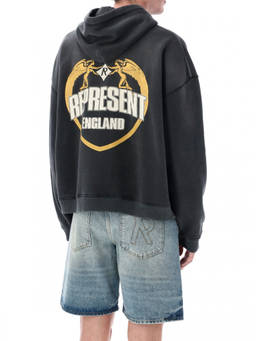 REPRESENT - Black Logo Oversized Hoodie
