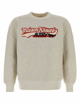 Autry - Grey Crew Neck Sweatshirt