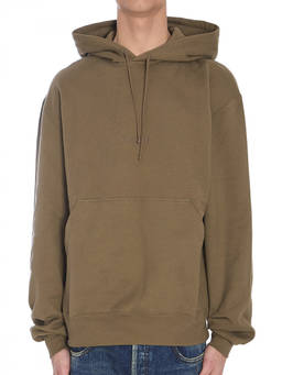 Saint Laurent - Brown Relaxed Logo Hoodie (S)