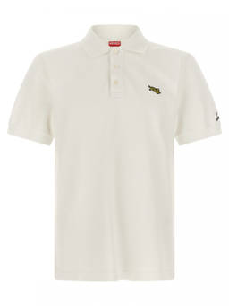 Kenzo - White Shirt Collar Polo T-Shirt