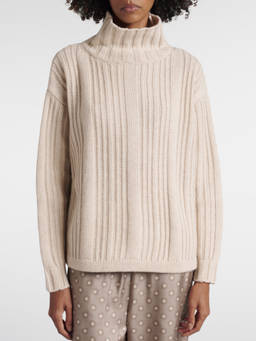 Max Mara - Beige Vitalba Polo-Neck Sweater