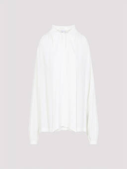 Giambattista Valli - White Silk Blouse (M)