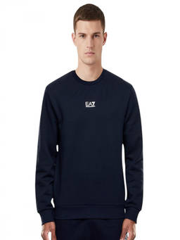 EA7 Emporio Armani - Dark Blue Logo Sweatshirt