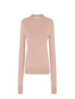 Fendi - Pink Logo Crew Neck Sweatshirt