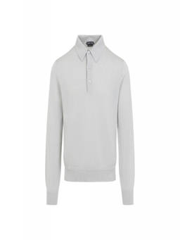 Tom Ford - Off White Regular Polo T-Shirt (XL)