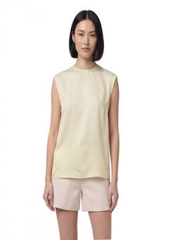 Stella McCartney - Beige Stripes Crew Neck Top (M)