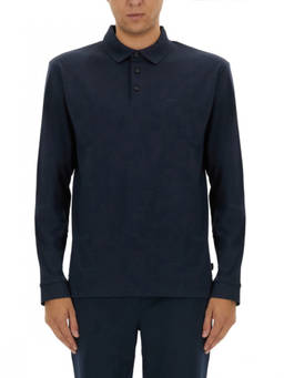 Boss - Blue Logo Regular Polo T-Shirt