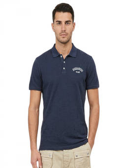 Dsquared2 - Navy Blue Regular Polo T-Shirt