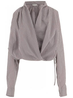 Dries Van Noten - Multicolour Stripes V Neck Top (XS)