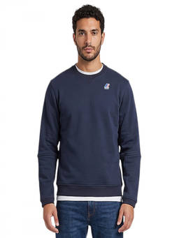 K-Way - Blue Crew Neck Sweatshirt