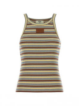 Fendi - Beige Stripes Top (M)