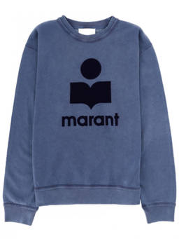 Isabel Marant - Indigo Blue Logo Sweatshirt