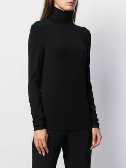 Wolford - Black Turtleneck Sweater (L)