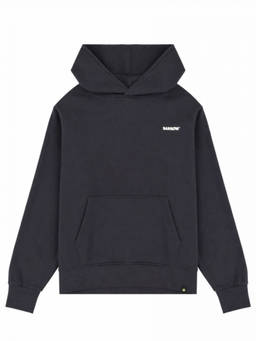 Barrow'S - Black Logo Oversized Hoodies