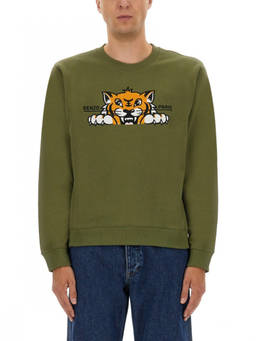 Kenzo - Green Crew Neck Sweatshirts
