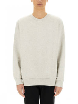 A.P.C. - Light Grey Solid Sweatshirts (XL)