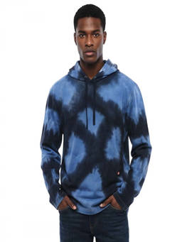 Diesel - Blue Tie-Dye Regular Hoodie