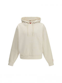 The North Face - Off White Relaxed Hoodie