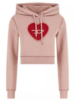 Diesel - Pink F-Slimmy-Hood-S5 Hoodie (XS)