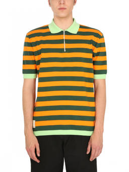 Sunnei - Yellow Shirt Collar Polo T-Shirt