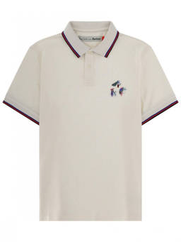 Paul Smith - Off White Shirt Collar Polo T-Shirt (L)