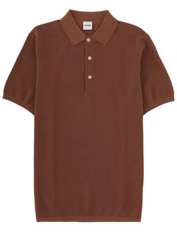 Aspesi - Brown Shirt Collar Polo T-Shirt (XL)