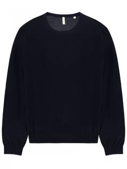 Sunflower - Navy Blue Solid Sweatshirt