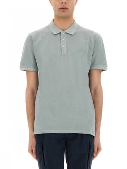 Woolrich - Light Green Shirt Collar Polo T-Shirt (M)