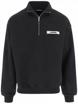 JACQUEMUS - Black Logo Sweatshirt