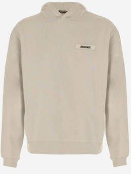 JACQUEMUS - Beige Logo Hoodie