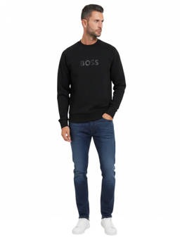Boss - Black Regular Logo Sweatshirt