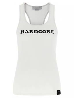 Stella McCartney - White Slogan Hardcore Top