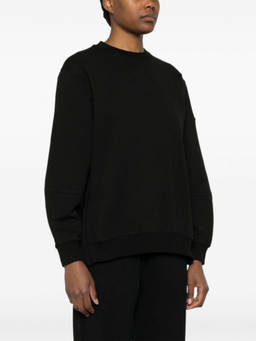 Moncler - Black Logo Cotton Sweatshirt (S)