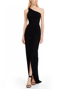 Rick Owens - Black Solid One Shoulder Top