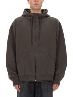 Maison Margiela - Brown Solid Hoodie (S)