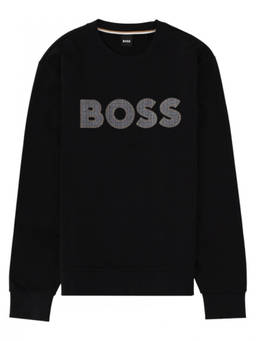Boss - Black Crew Neck Sweatshirt